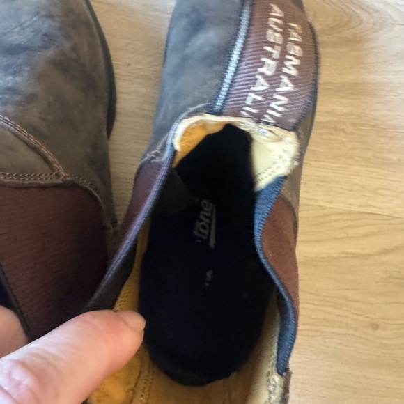 Rustic brown blundstone ankle boots - Picture 5 of 5